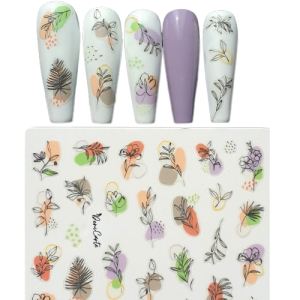 Naklejki Na Paznokcie Wiosenne Samoprzylepne