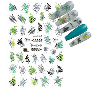 Naklejki Na Paznokcie Wiosenne Samoprzylepne