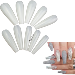 Formy Tipsy Balerina Coffin mleczne 120szt.