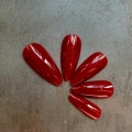 Tipsy ALMOND Red 6659 - czerwone, 24 szt. - zdjęcie 4