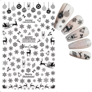 Naklejki Na Paznokcie Świąteczne Samoprzylepne