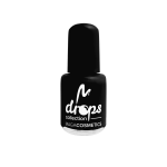 Lakier do paznokci CZARNY 6ml mini DROPS 108 