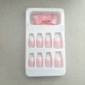 Tipsy samoprzylepne square ombre baby boomer - 24 szt. - zdjęcie 5