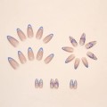 Tipsy ALMOND French Blue Butterfly z motylkami 7073 - 24 szt. - zdjęcie 10