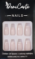 Tipsy SQUARE krótkie French Delicate - 24 szt. - zdjęcie 2