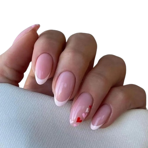 Tipsy ALMOND French Heart z serduszkami 9942 - 24 szt. Deni Carte