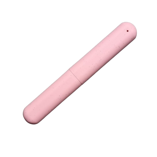 Etui na szczoteczkę do zębów podróżne - różowe Deni Carte