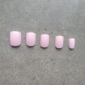 Tipsy SQUARE krótkie Pink Nude - 24 szt. - zdjęcie 7