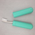 Etui na szczoteczkę do zębów podróżne - seledynowe - zdjęcie 5