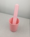 Etui na szczoteczkę do zębów podróżne - różowe - zdjęcie 6