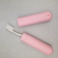 Etui na szczoteczkę do zębów podróżne - różowe - zdjęcie 7