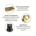 Atomizer do perfum podróżny z rozpylaczem 5 ml - złoty - zdjęcie 5