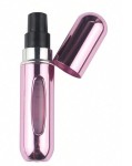 Atomizer do perfum podróżny z rozpylaczem 5 ml - różowy