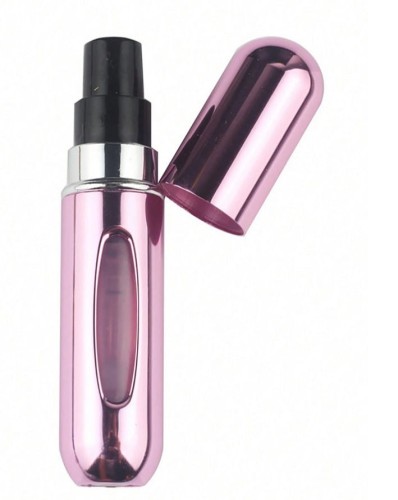 Atomizer do perfum podróżny z rozpylaczem 5 ml - różowy Deni Carte