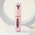 Atomizer do perfum podróżny z rozpylaczem 5 ml - różowy - zdjęcie 2