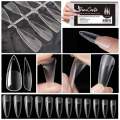 Tipsy Flexible STILETTO - bezbarwne, 120 szt. Deni Carte