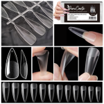 Tipsy Flexible STILETTO - bezbarwne, 120 szt.