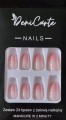 Tipsy OVAL Ombre nude - 24 szt. - zdjęcie 2