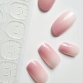 Tipsy OVAL Ombre nude - 24 szt. - zdjęcie 8