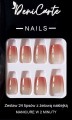 Tipsy SQUARE Cat Eye Ombre nude - 24 szt. - zdjęcie 2