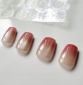 Tipsy SQUARE Cat Eye Ombre nude - 24 szt. - zdjęcie 4