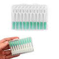 Szczoteczki międzyzębowe silikonowe - 40 szt. - zdjęcie 7
