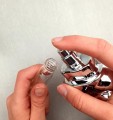 Atomizer do perfum podróżny z rozpylaczem 10 ml - różowy - zdjęcie 7