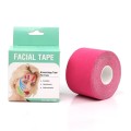 Taśma kinezjologiczna do tapingu twarzy 5 cm x 5 m - różowa - zdjęcie 2