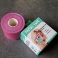 Taśma kinezjologiczna do tapingu twarzy 5 cm x 5 m - różowa - zdjęcie 3