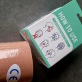 Taśma kinezjologiczna do tapingu twarzy 5 cm x 5 m - nude - zdjęcie 3