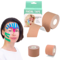 Taśma kinezjologiczna do tapingu twarzy 5 cm x 5 m - nude Deni Carte