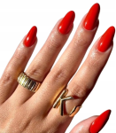 Tipsy ALMOND Red Classic z klejem 3254 - 24 szt.