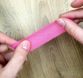 Taśma kinezjologiczna do twarzy 2,5 cm x 5 m - różowa - zdjęcie 10