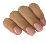 Tipsy SQUARE krótkie Blush nude - 24 szt.