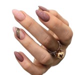 Tipsy Shiny Line Gold - 24 szt.