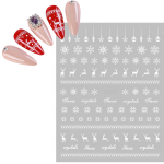 Naklejki Na Paznokcie Samoprzylepne Świąteczne