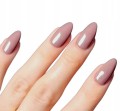 Tipsy ALMOND nude beżowe z klejem - 24 szt. - zdjęcie 2