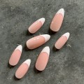 Tipsy ALMOND Classic French - białe, 24 szt. - zdjęcie 3
