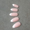 Tipsy ALMOND Classic French - białe, 24 szt. - zdjęcie 4