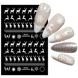 Naklejki Na Paznokcie Świąteczne Samoprzylepne
