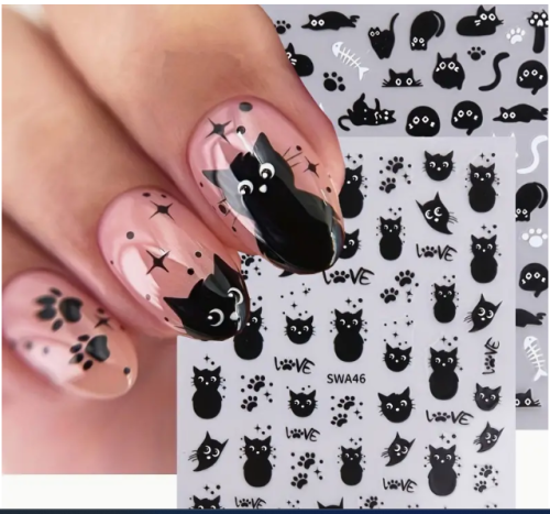 Deni Carte naklejki koty