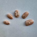 Tipsy OVAL jasnoróżowe z kokardkami 5D 7615 - 24 szt. - zdjęcie 2