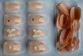 Tipsy OVAL jasnoróżowe z kokardkami 5D 7615 - 24 szt. - zdjęcie 6