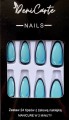 Tipsy ALMOND niebieskie matowe Blue Lagoon 7622 - 24 szt. - zdjęcie 2