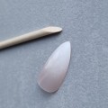 Tipsy ALMOND Ombre biało-różowe 7639 - 24 szt. - zdjęcie 5