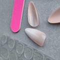 Tipsy ALMOND Ombre biało-różowe 7639 - 24 szt. - zdjęcie 7