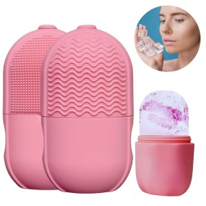 Masażer lodowy do twarzy 2w1 z wypustkami - Ice Massager