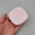 Etui na soczewki - zestaw podróżny 5w1 z lusterkiem, różowe - zdjęcie 3