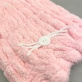 Turban do włosów kotek z uszami - szybkoschnący - zdjęcie 8