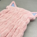 Turban do włosów kotek z uszami - szybkoschnący - zdjęcie 7